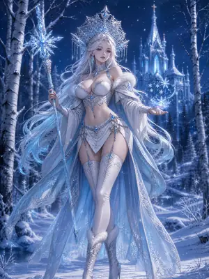 Snegurochka the Snow Maiden