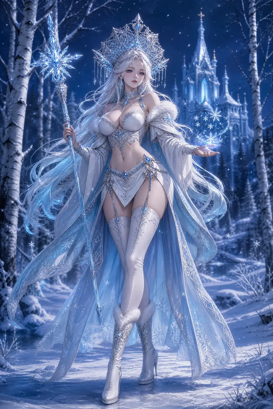 Snegurochka the Snow Maiden